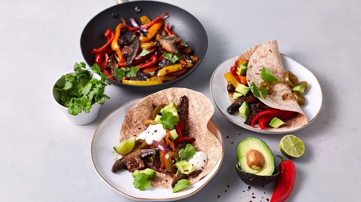 Vegan fajitas