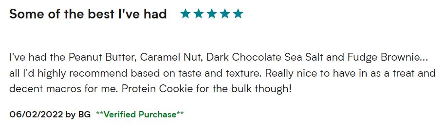 myprotein impact bar