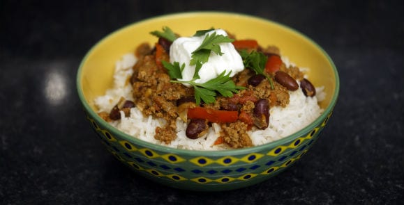 Bulk Meal Prep On A Budget – Chilli Con Carne