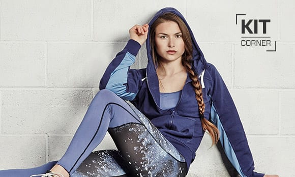 fitness girl in myprotein clothing