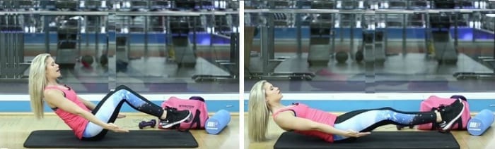 v sit ups abs workout