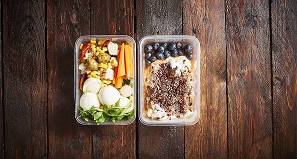 Veggie Meal prepping - sized