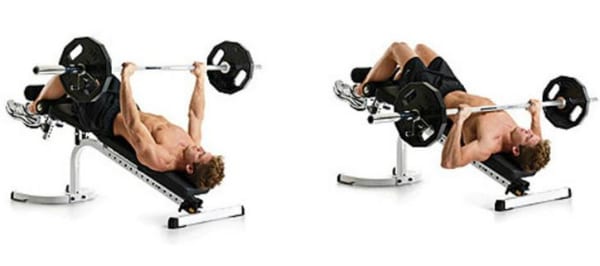 decline bench press