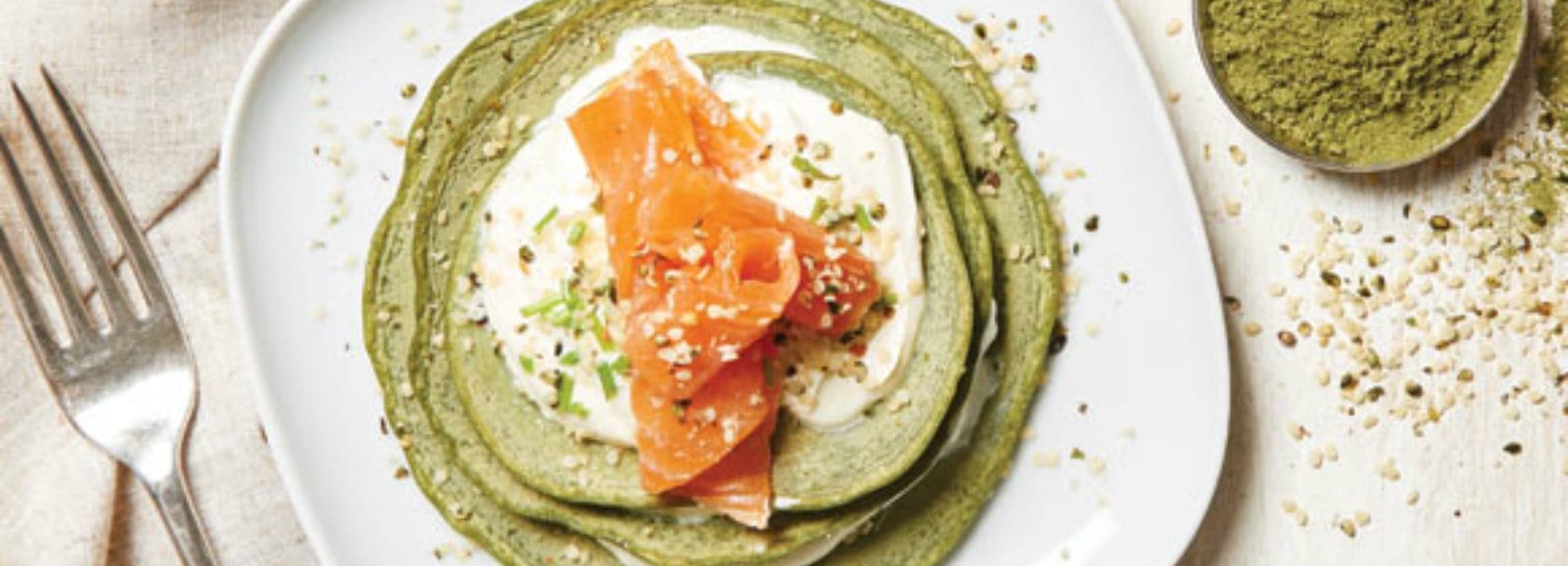 spinach pancakes