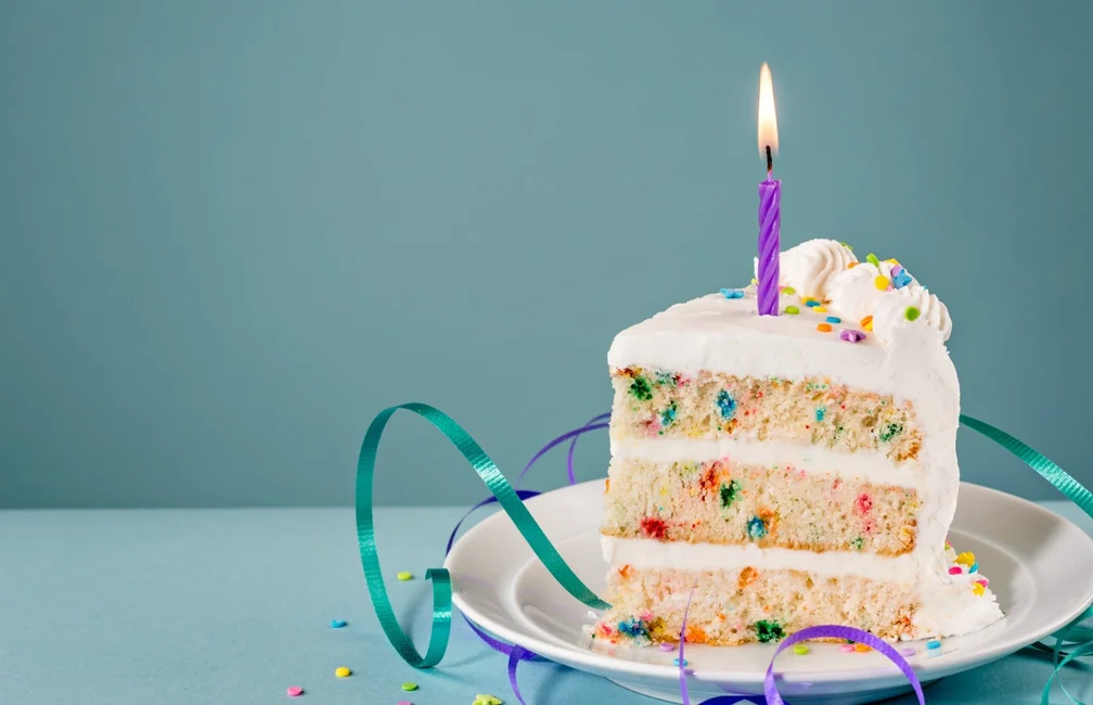 Protein birthday cake