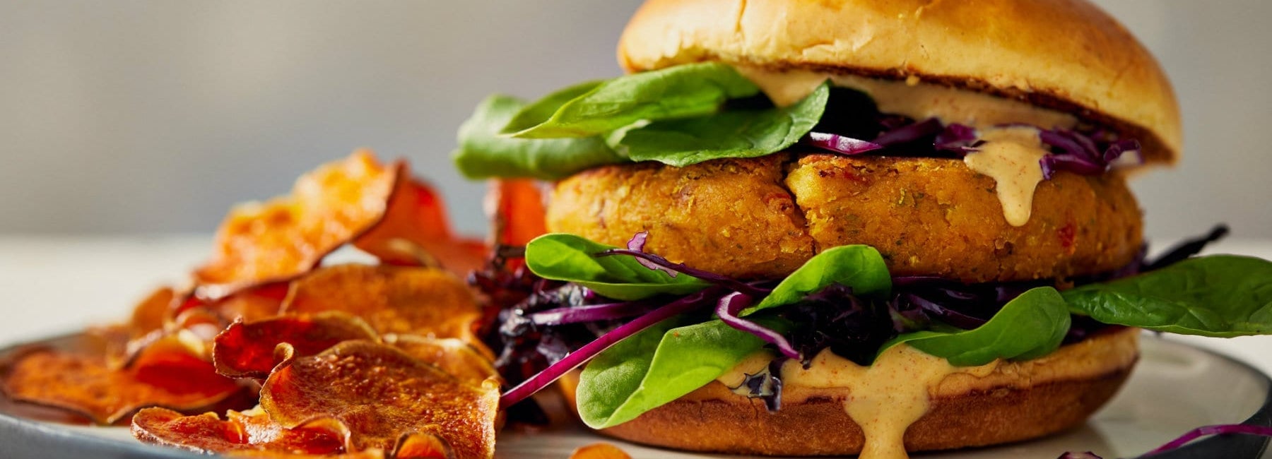 Spicy chickpea burgers