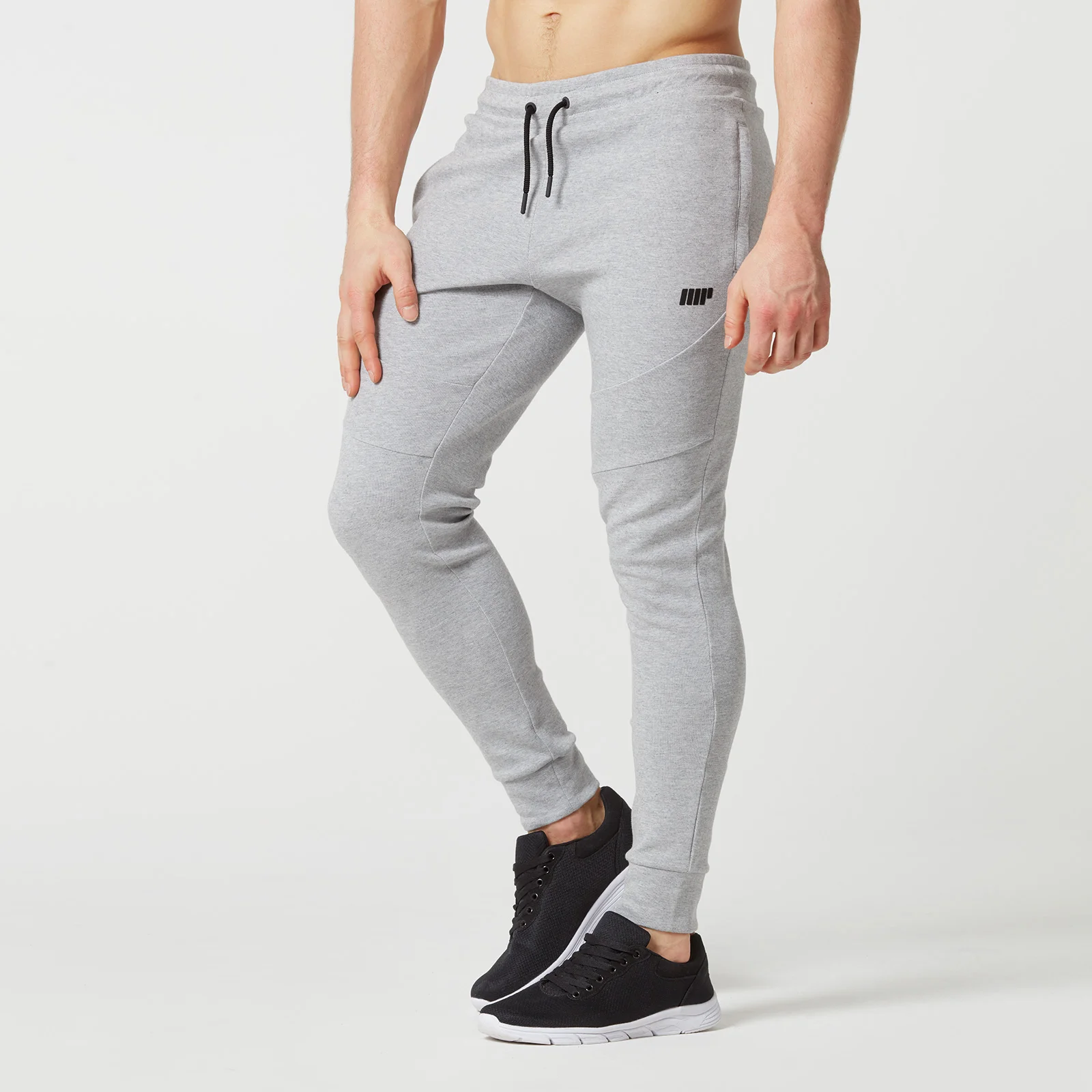 Pro-Tech Joggers - S - Grey Marl Image 1
