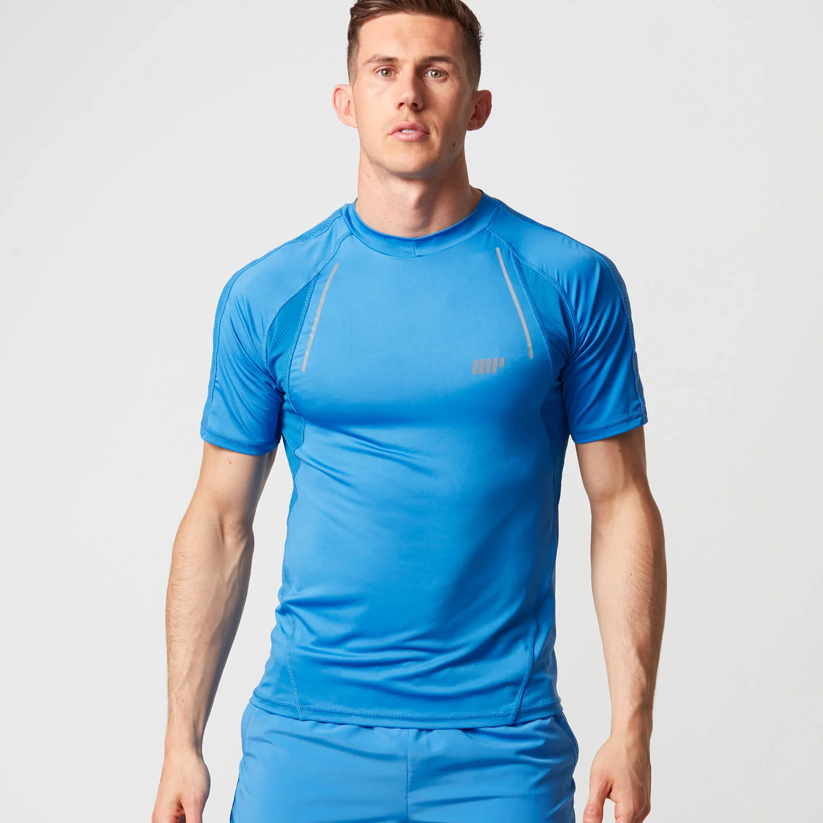 Strike Football T-Shirt - S - Light Blue Image 1