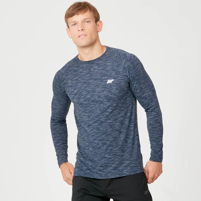 MP Men's Performance Long Sleeve T-Shirt - Charcoal Marl