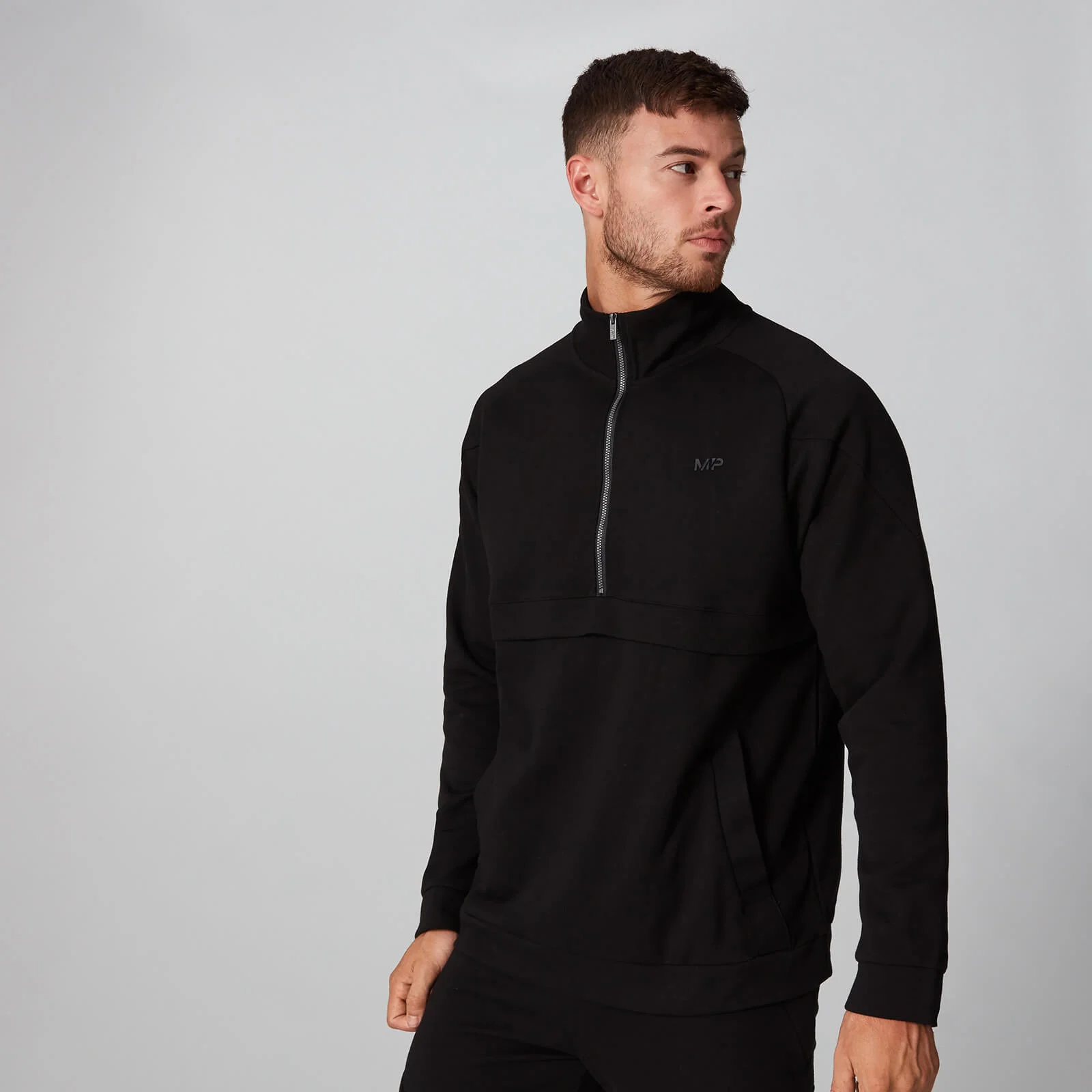 MP City 1/2 Zip Pullover - Black - XS - Black Image 1