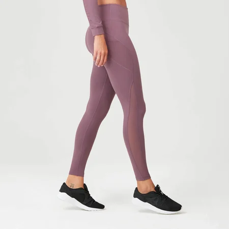 MP Women's Power Mesh Leggings - Mauve