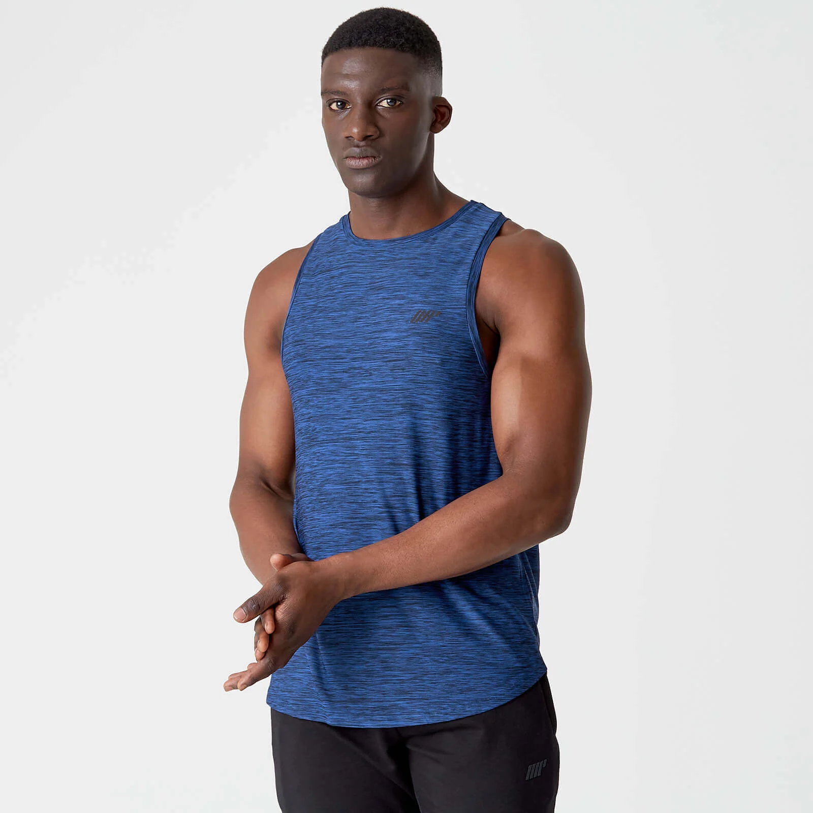 Dry-Tech Infinity Tank Top - Marine Marl - XS Image 1
