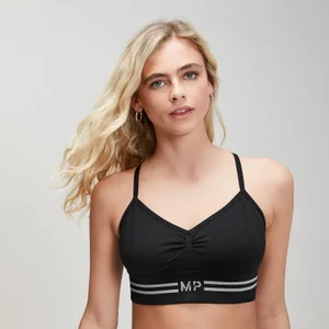 MP Women's Seamless Bralette - Black - Size XS