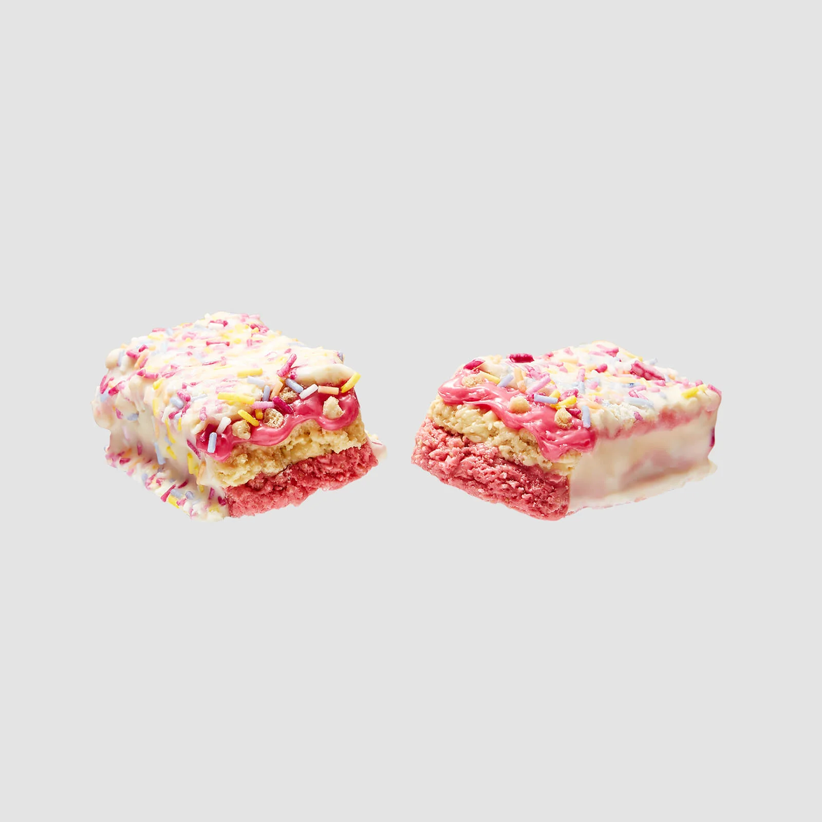 6 Layer Protein Bar (Sample) - 70g - Birthday Cake Image 1