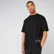 Neon Signature Oversized T-Shirt - Black