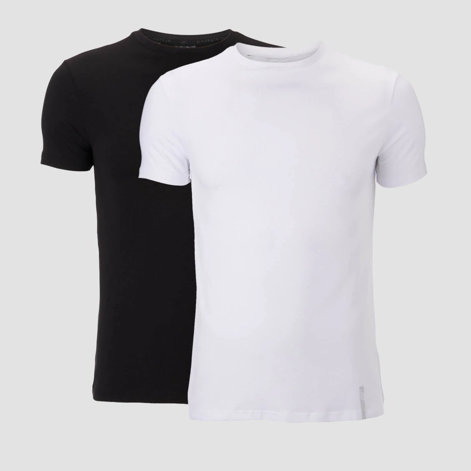 MP Men's Luxe Classic Crew T-Shirt - Black/White (2 Pack) - XXL Image 1