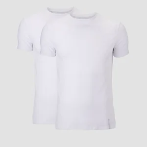 MP Men's Luxe Classic T-Shirt – White/White (2 Pack) - Size XXL