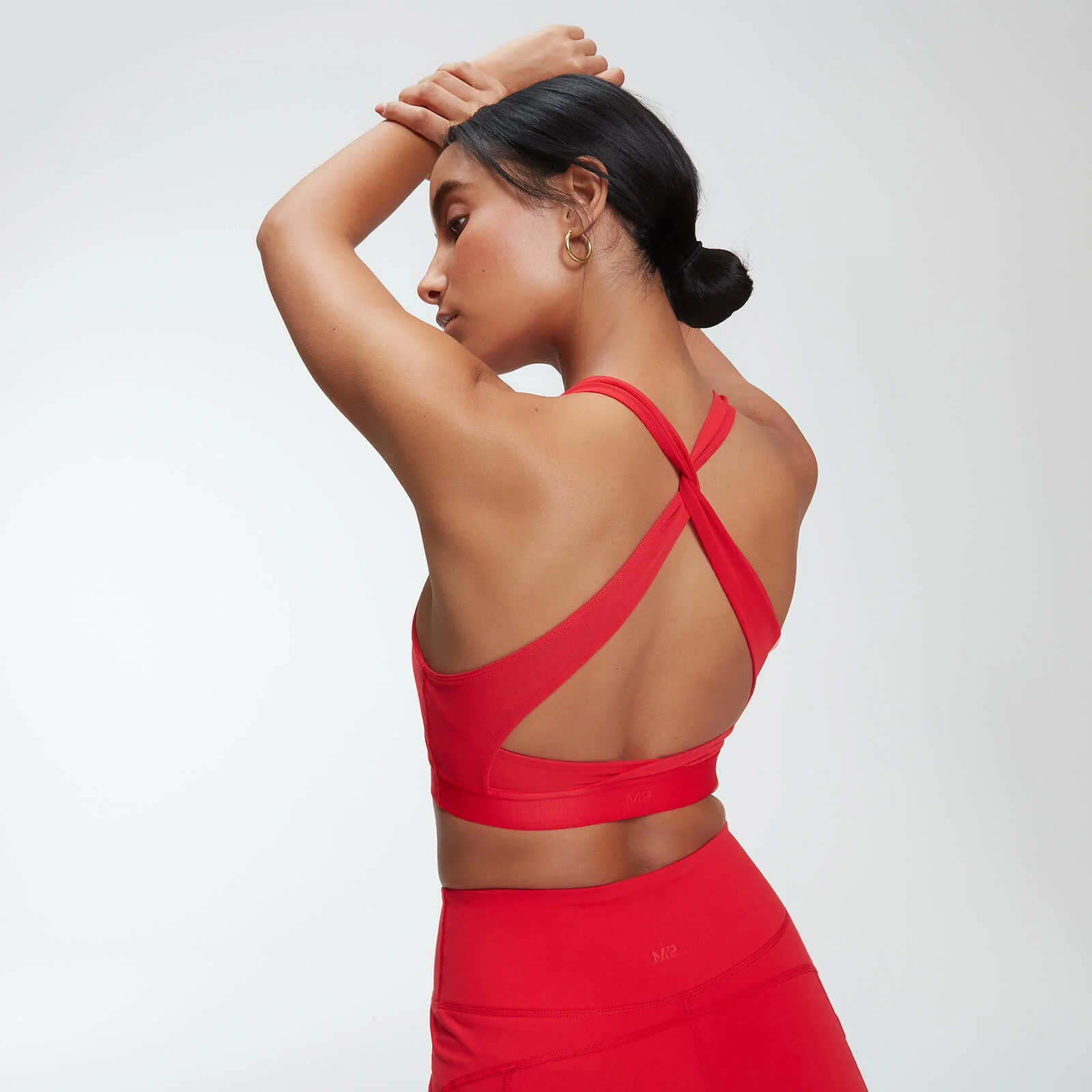 MP Women's Power Cross Back Sports Bra - Danger - XXS Image 1