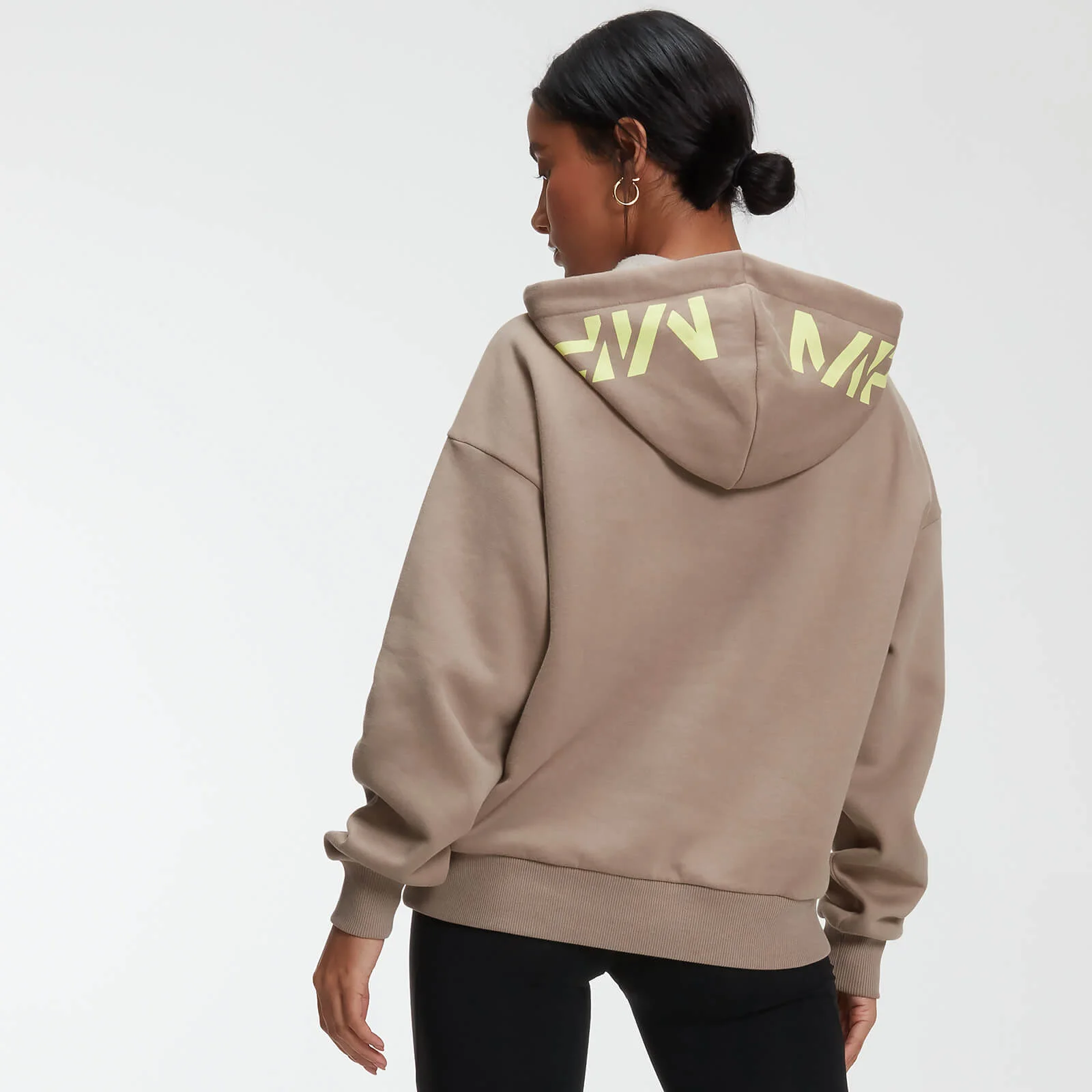 MP Women's Power Oversized Hoodie - Praline - XS Image 1