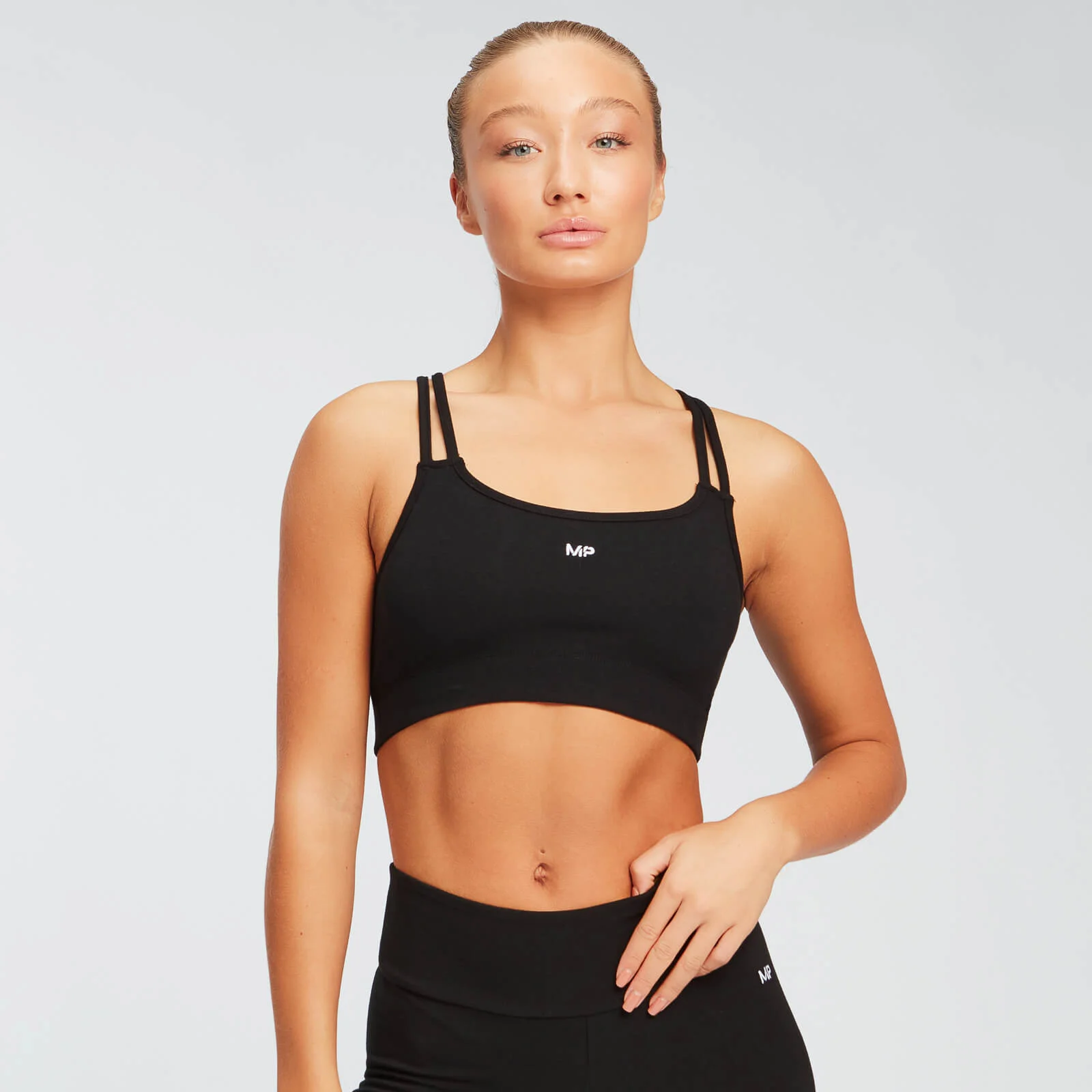 MP Women's Rest Day Sports Bra - Black - XXS Image 1