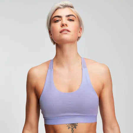 MP Power Women's Cross Back Sports Bra - Wisteria