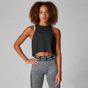 MP Essentials Training Women's Reach Tank Top - Black - Size XXS
