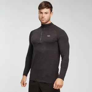 MP Men's Performance 1/4 Zip - Black/Carbon - Size S