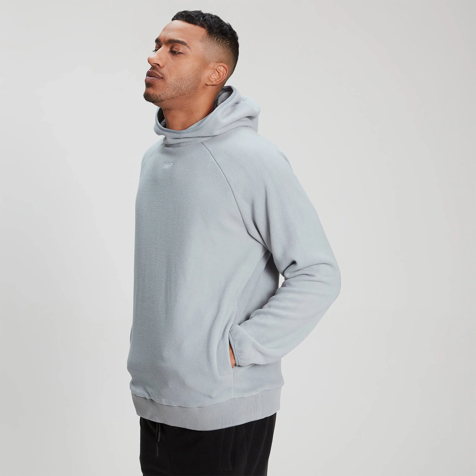 MP Men's Rest Day Fleece Pullover - Thunder Grey - XXS Image 1
