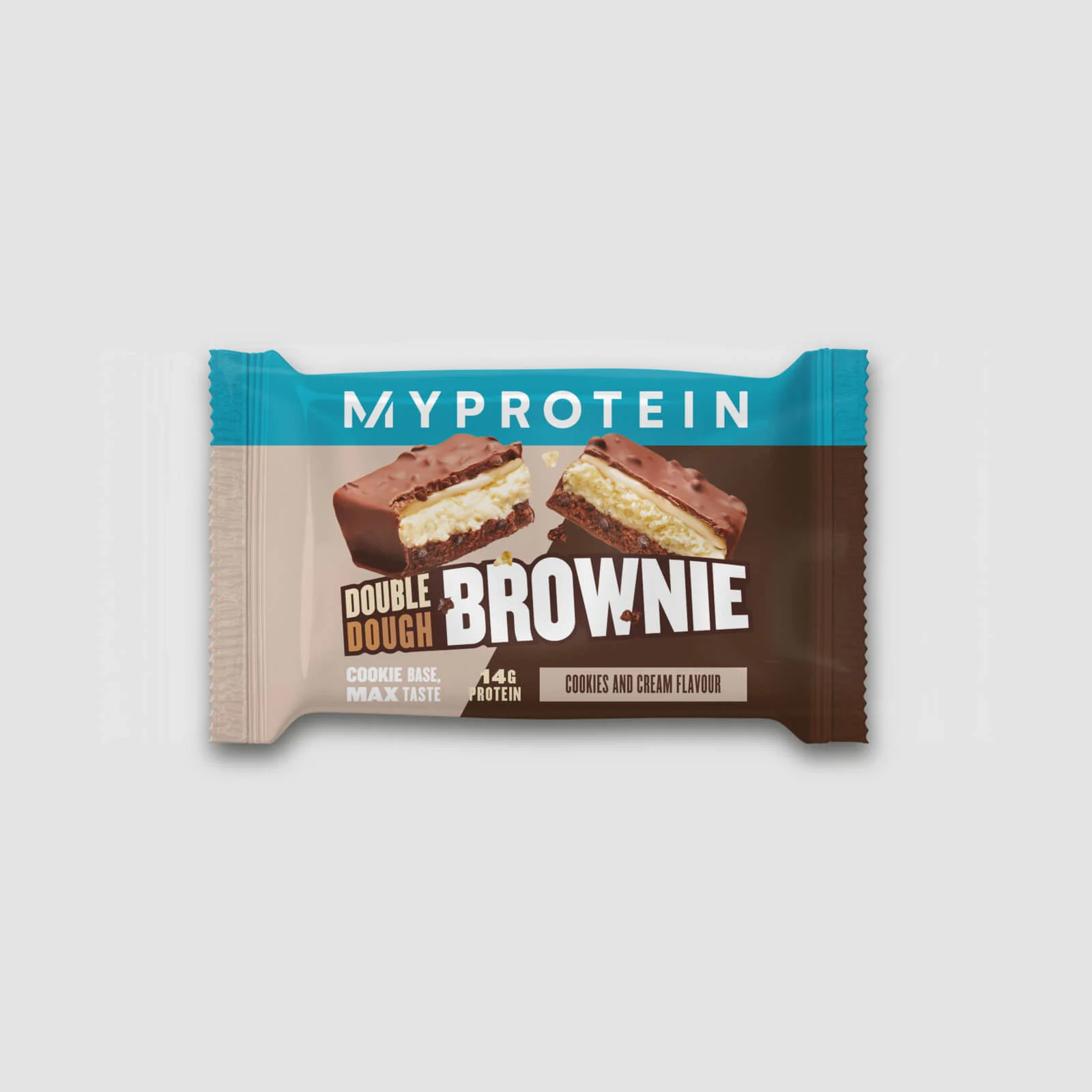 Double Dough Brownie (Sample) - Cookies and Cream Image 1