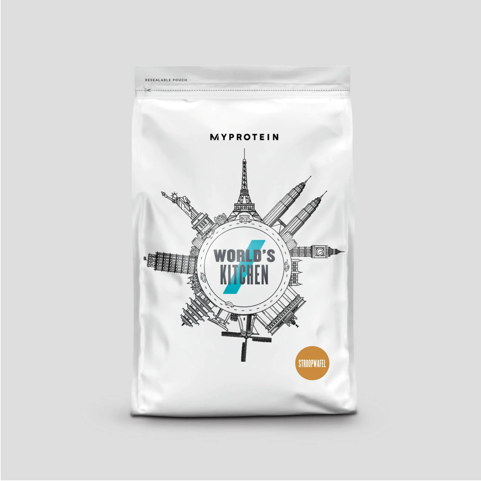 Myprotein Impact Whey Protein, Stroopwafel, 1kg Image 1