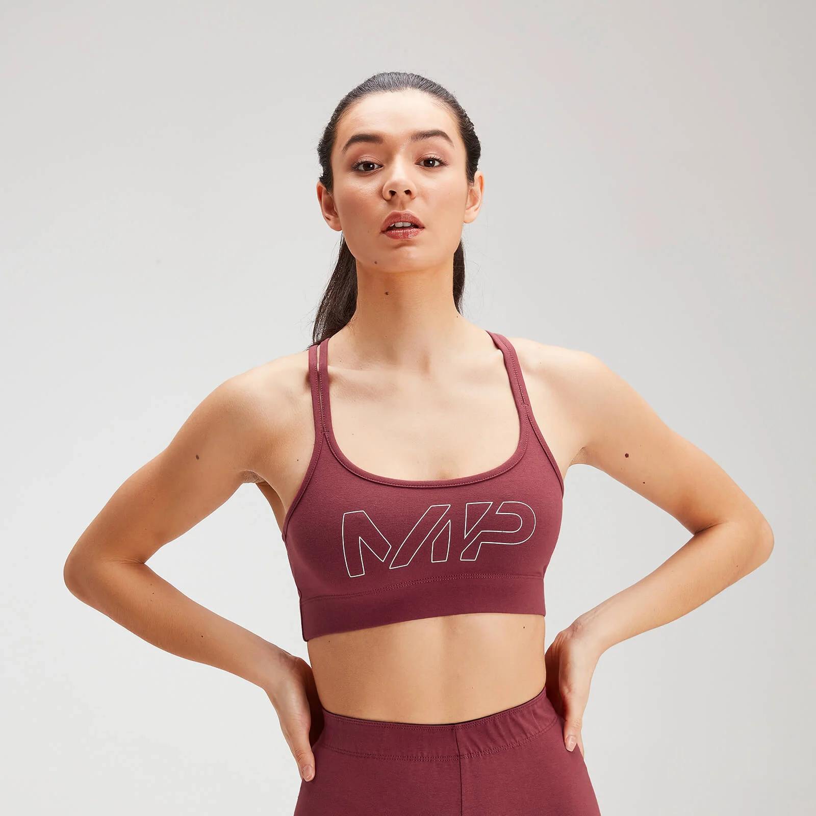 MP Women's Originals Sports Bra - Claret - S Image 1