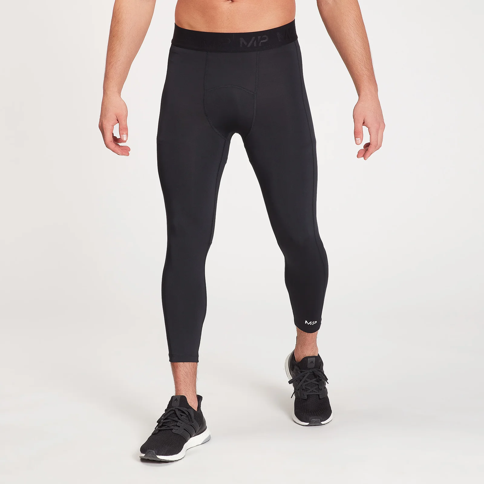 MP Men's Training 3/4 Baselayer Leggings - Black - XS Image 1