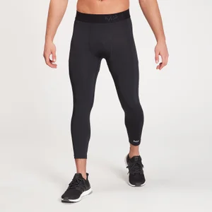 MP Men's Training 3/4 Baselayer Leggings - Black - Size XS