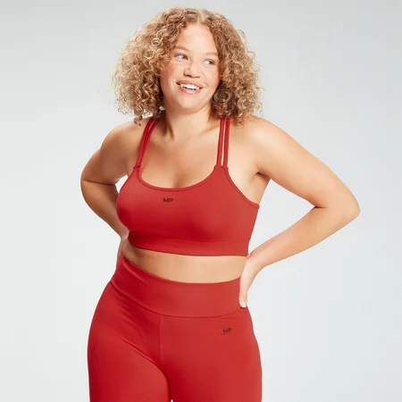 MP Women's Rest Day Sports Bra - Danger
