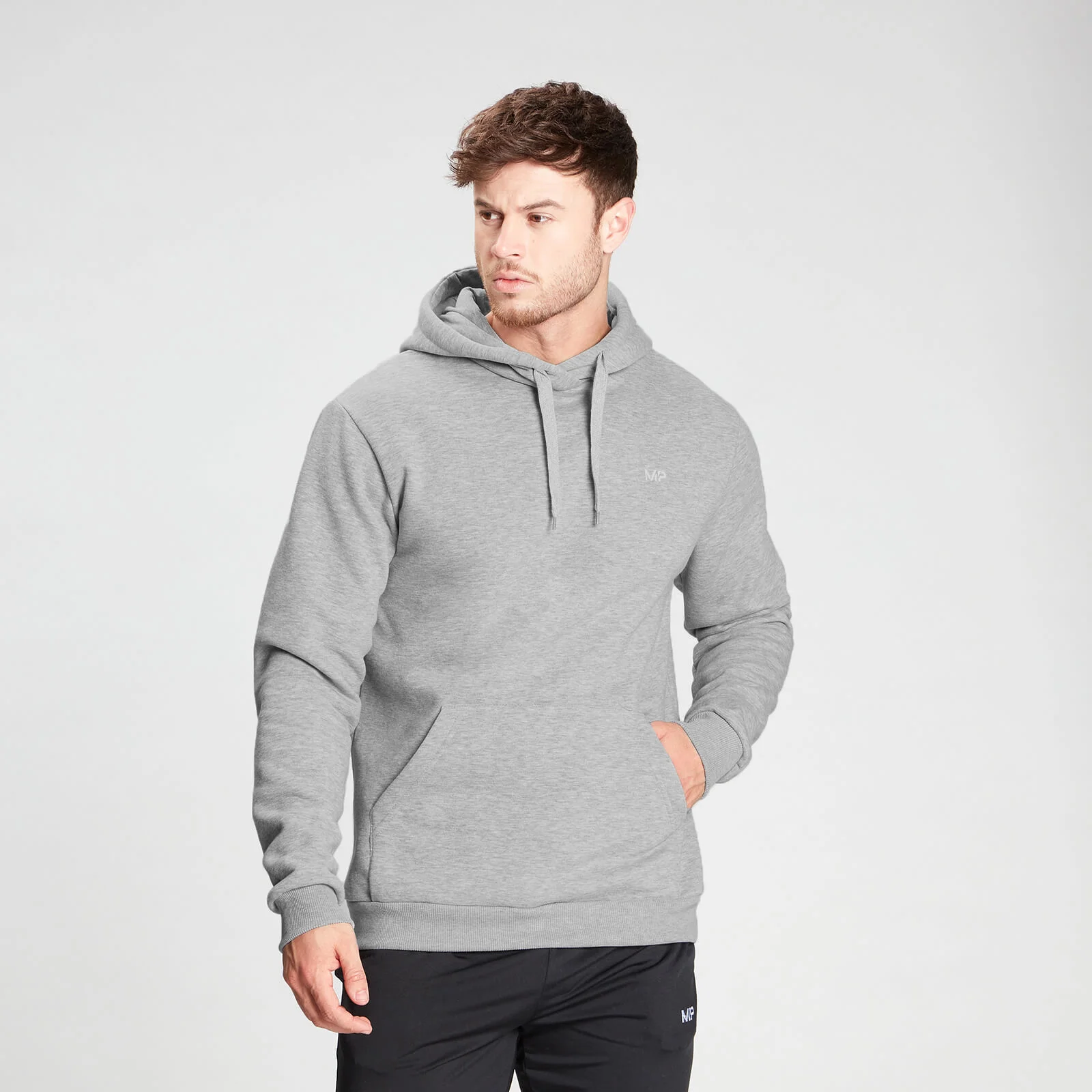 MP Men's Rest Day Hoodie - Classic Grey Marl - XS Image 1