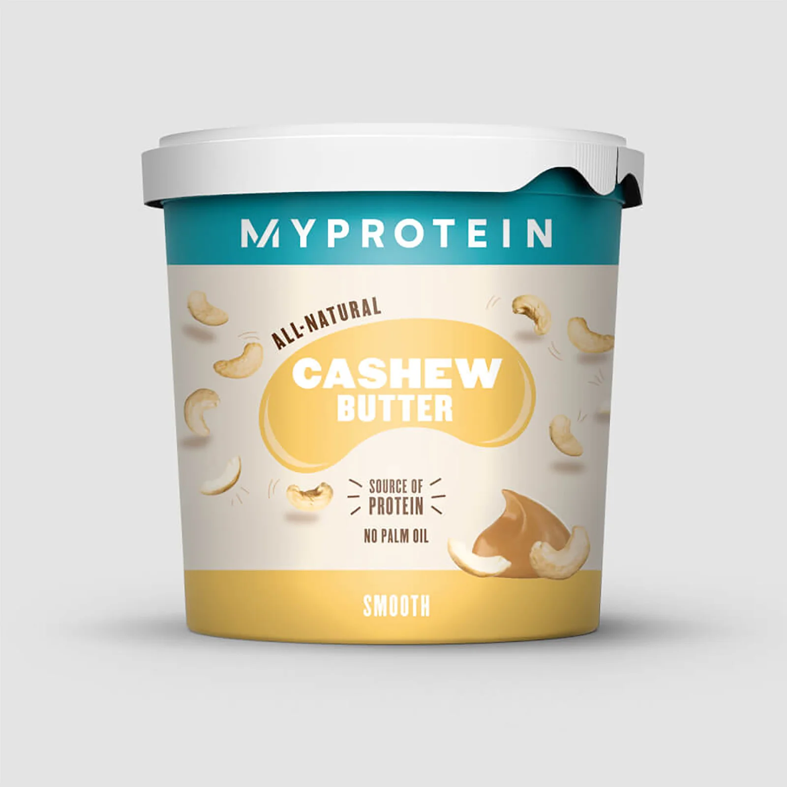 All-Natural Cashew Butter - 1kg - Smooth Image 1