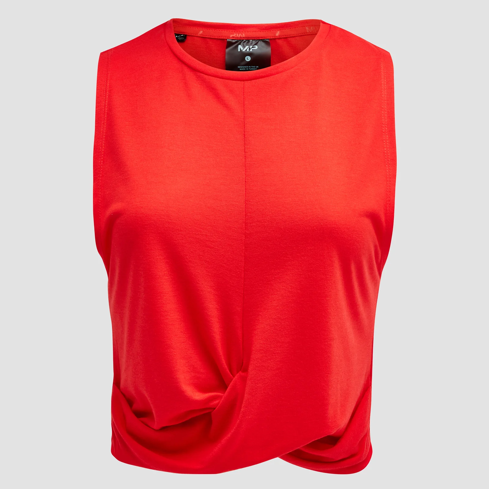MP Women's Power Twist Front Crop Top - Danger - S Image 1