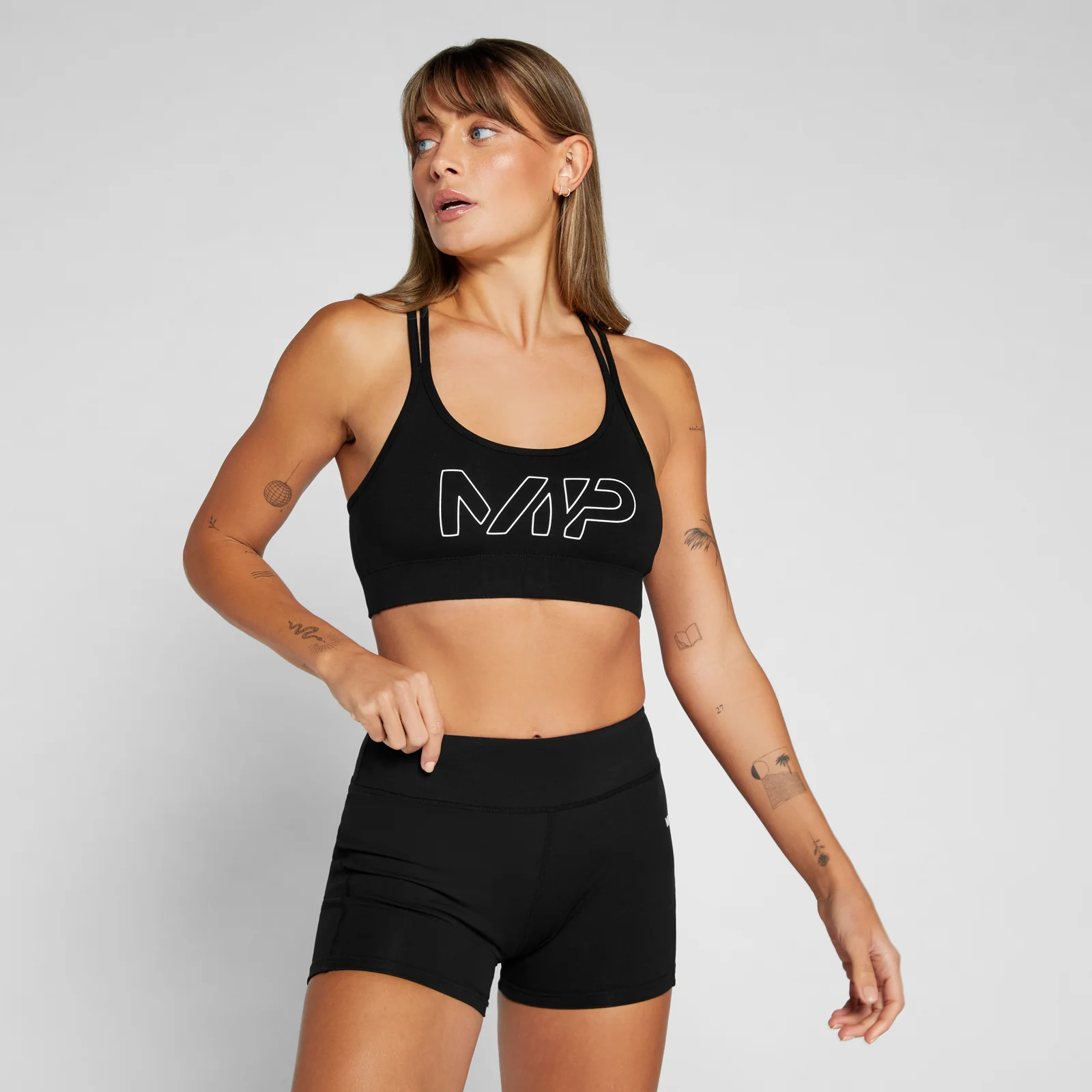 MP Women's Jersey Bra - Black - XS Image 1