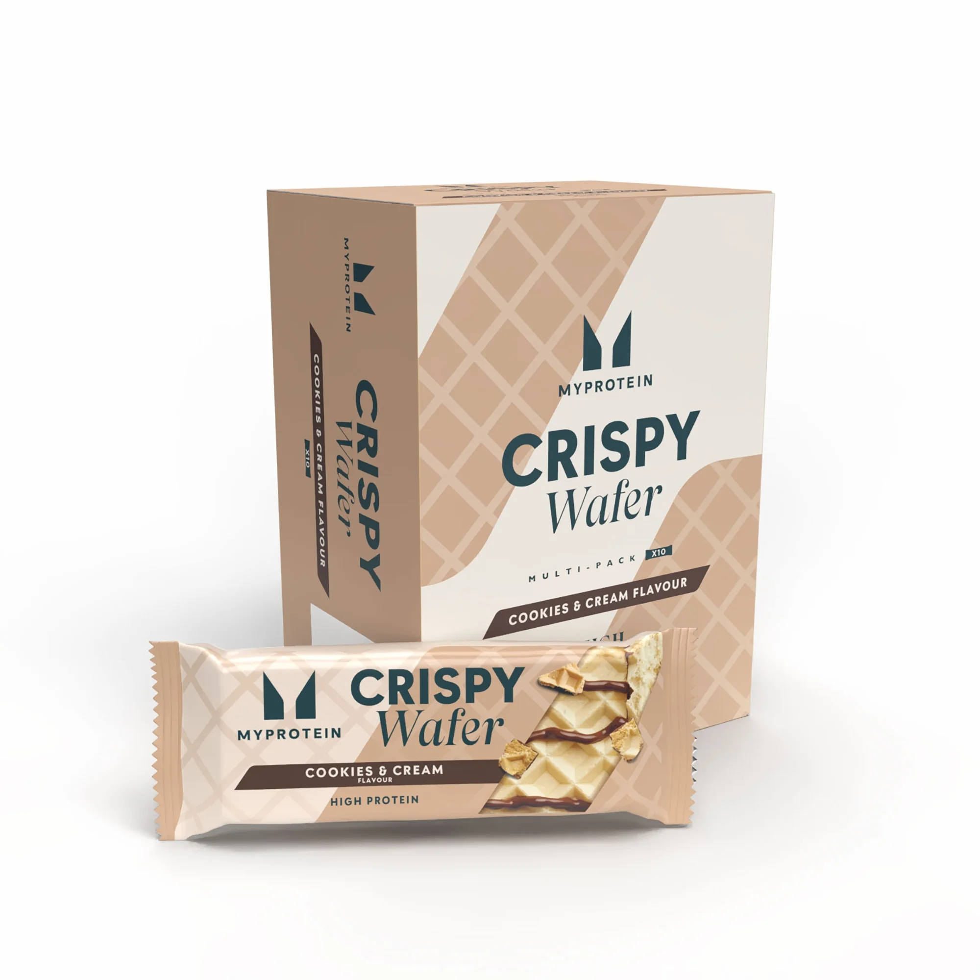 Protein Wafer - Cookies & Cream Image 1