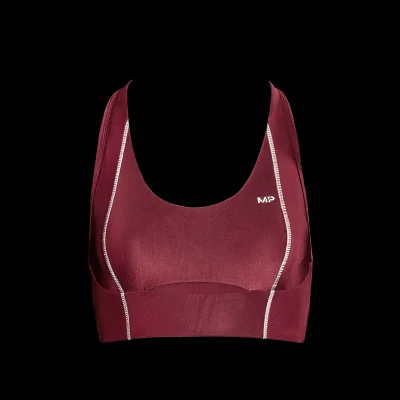 MP Women's Velocity Sports Bra- Claret - XXS Image 8