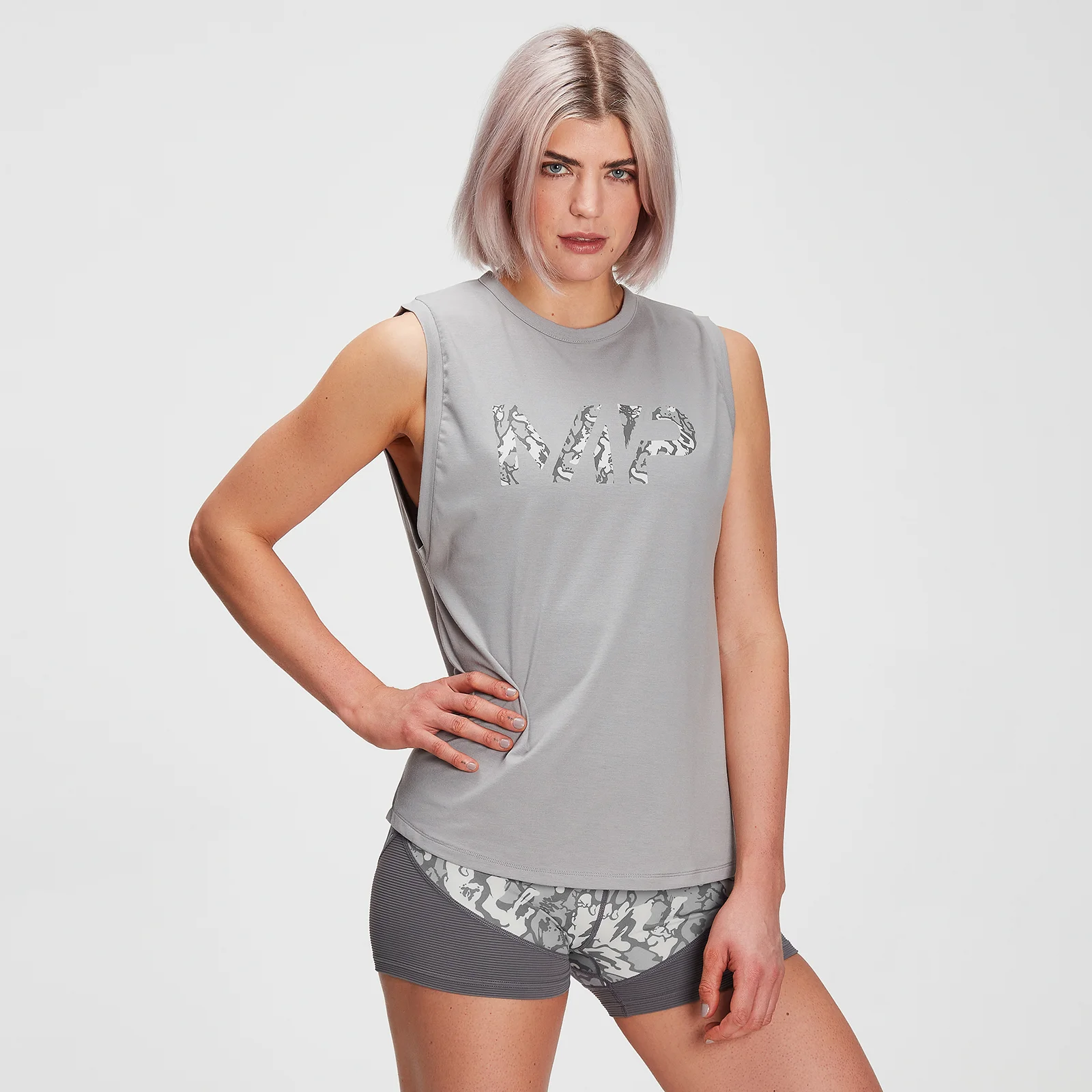 MP Women's drirelease® Drop Armhole Tank- Storm - XXS Image 1