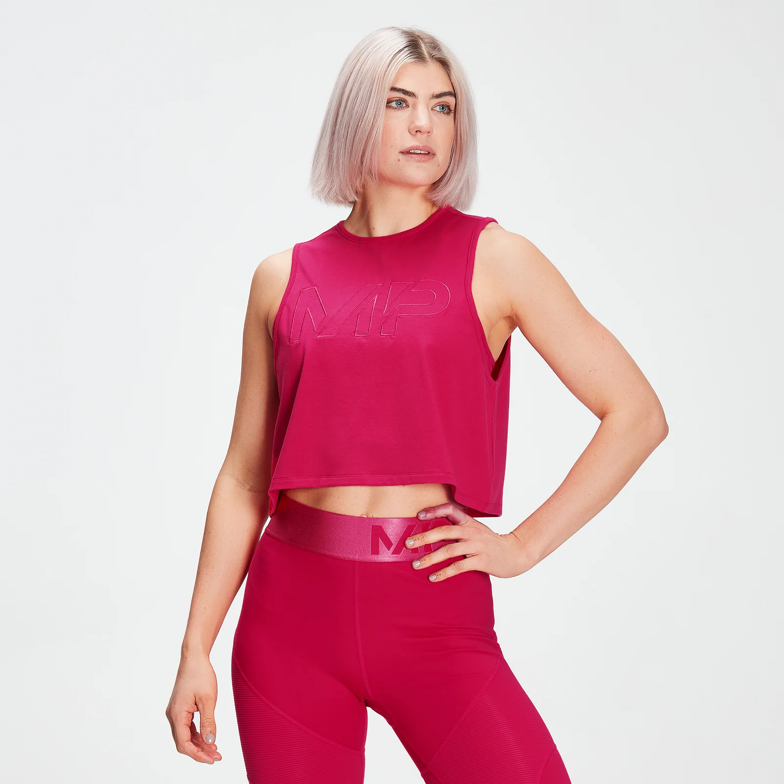 MP Women's Adapt drirelease® Reach Tank Top - Virtual Pink - XXS Image 1