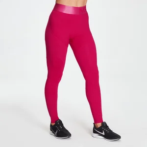 MP Women's Adapt Textured Leggings- Virtual Pink - Size XXS