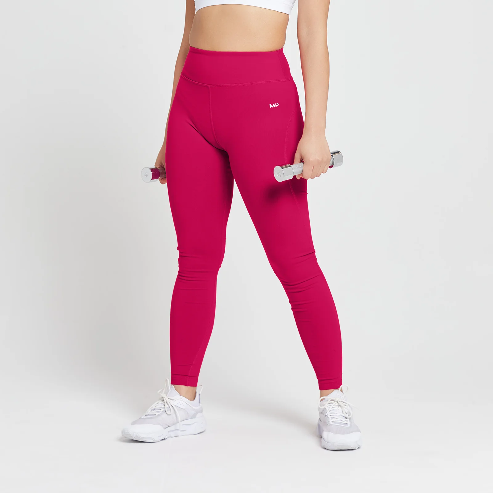 MP Women's Power Leggings - Virtual Pink - XXS Image 1