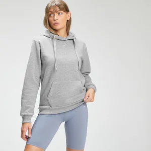 MP Women's Rest Day Hoodie - Grey Marl - Size XXS