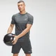 MP Men's Seamless Short Sleeve T-Shirt - Dark Grey Marl