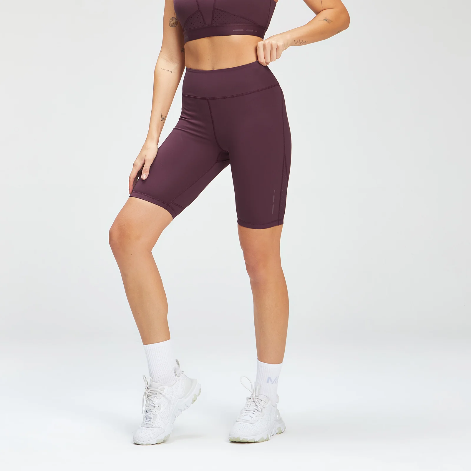 MP Women's Power Ultra Cycling Shorts - Port - XXS Image 1