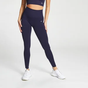MP Women's Shape Seamless Leggings - Navy - Size M