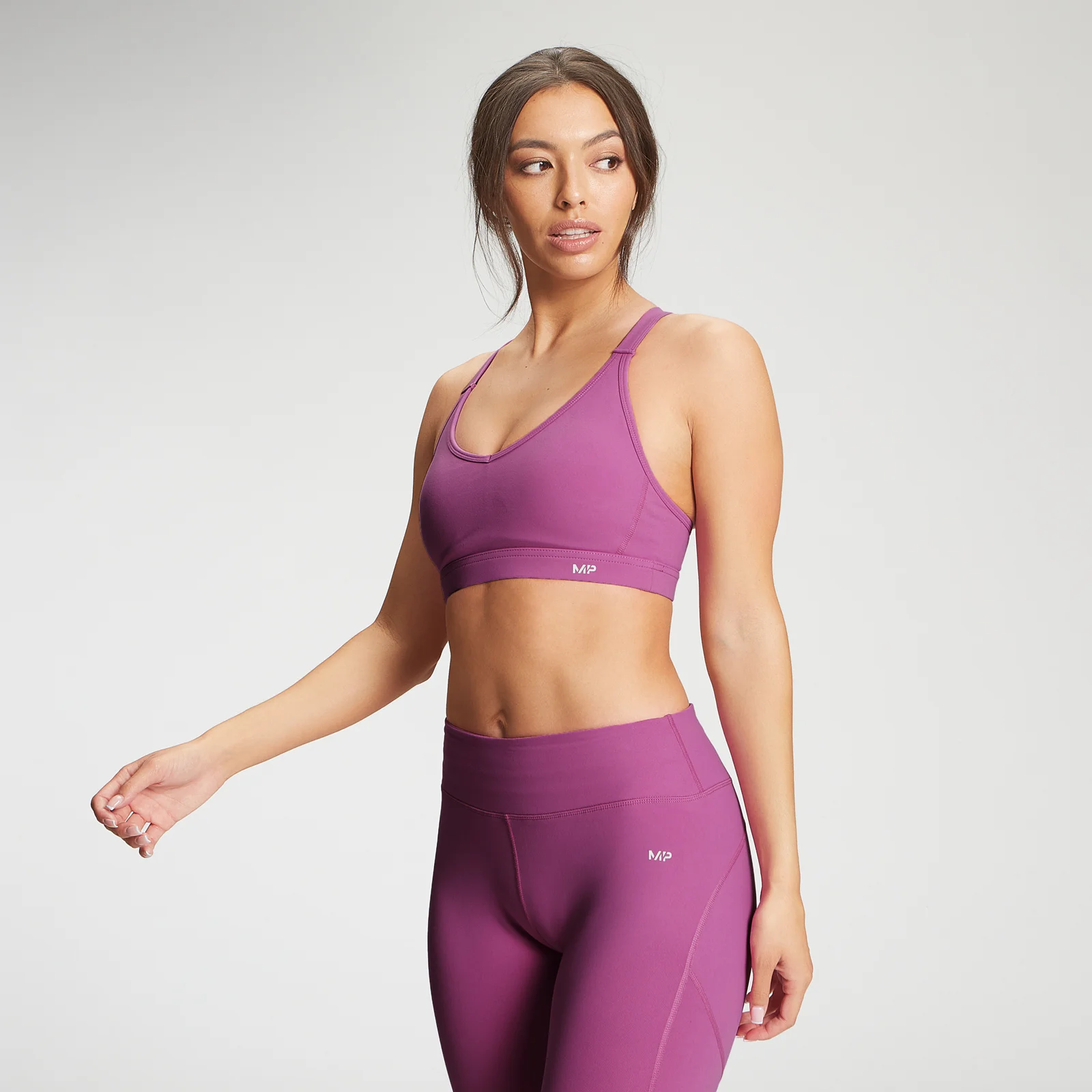 MP Women's Power Mesh Sports Bra - Orchid - XS Image 1