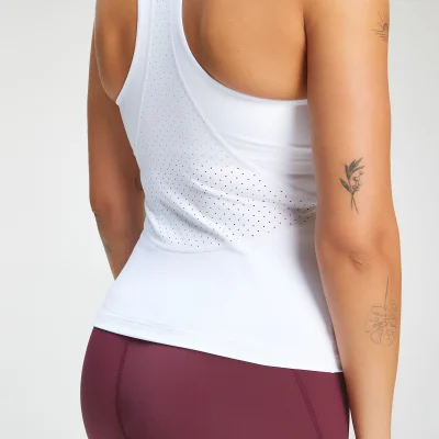 MP Women's Power Ultra Fitted Vest - White - XS Image 6